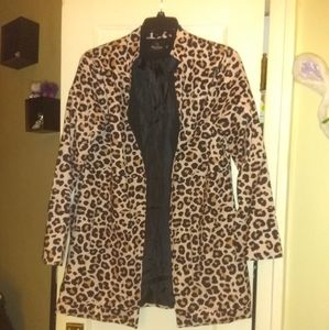 New never worn Bella Rosa Leopard Blazer XXL